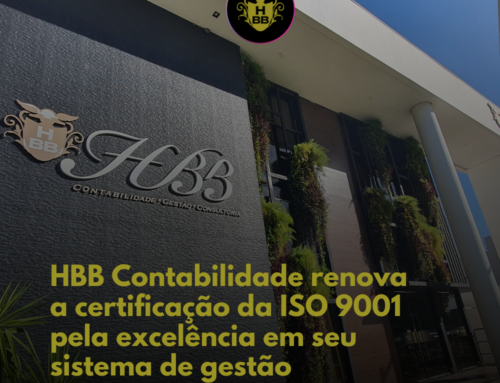 HBB Contabilidade Renova Certificação ISO 9001